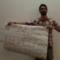 Urban Policy Student Davis Winslow Helps Spread News of TNS Divest Campaign
