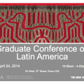 OLA Graduate Conference On Latin America – April 24, 2014